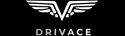 DRIVACE logo with a stylized 'V' on a black background